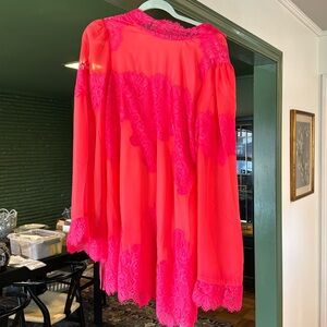 HOT AS HELL QUEEN FOR A DAY DRESS, NWT, HOT PINK